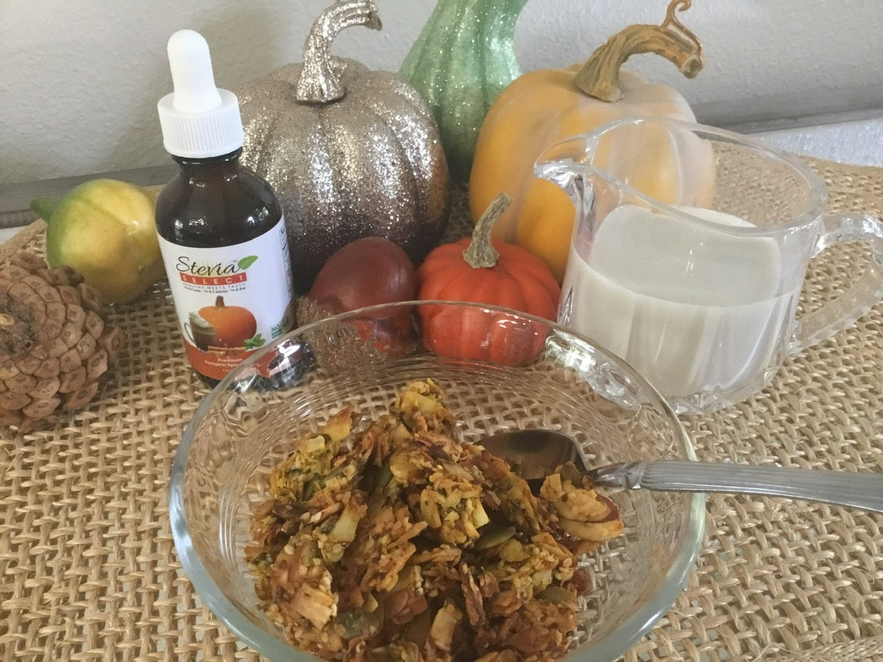 Pumpkin Spice Granola - Sugar Free, Grain Free, & Keto