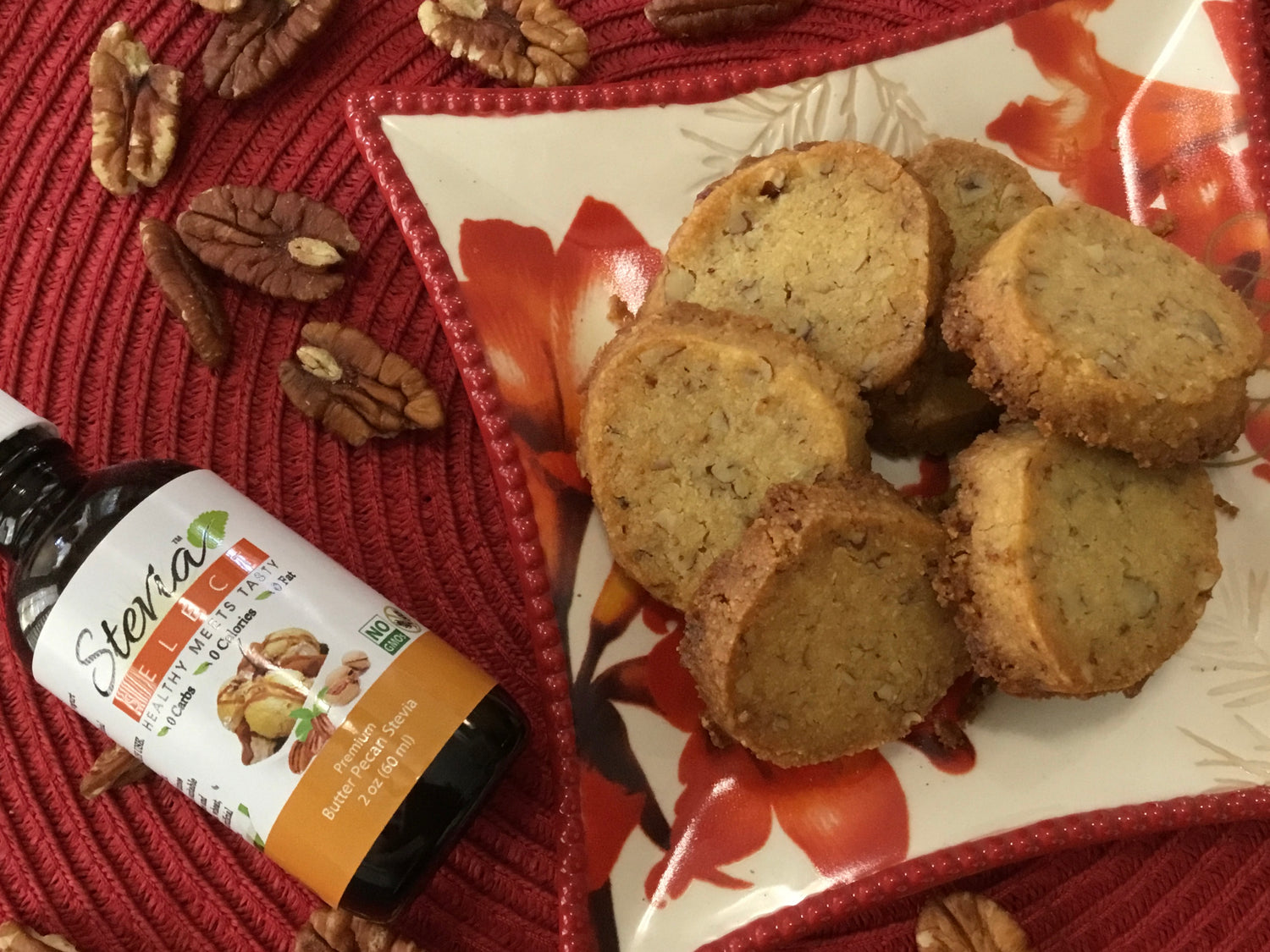 Crisp & Nutty Sugar Free Pecan Sandies