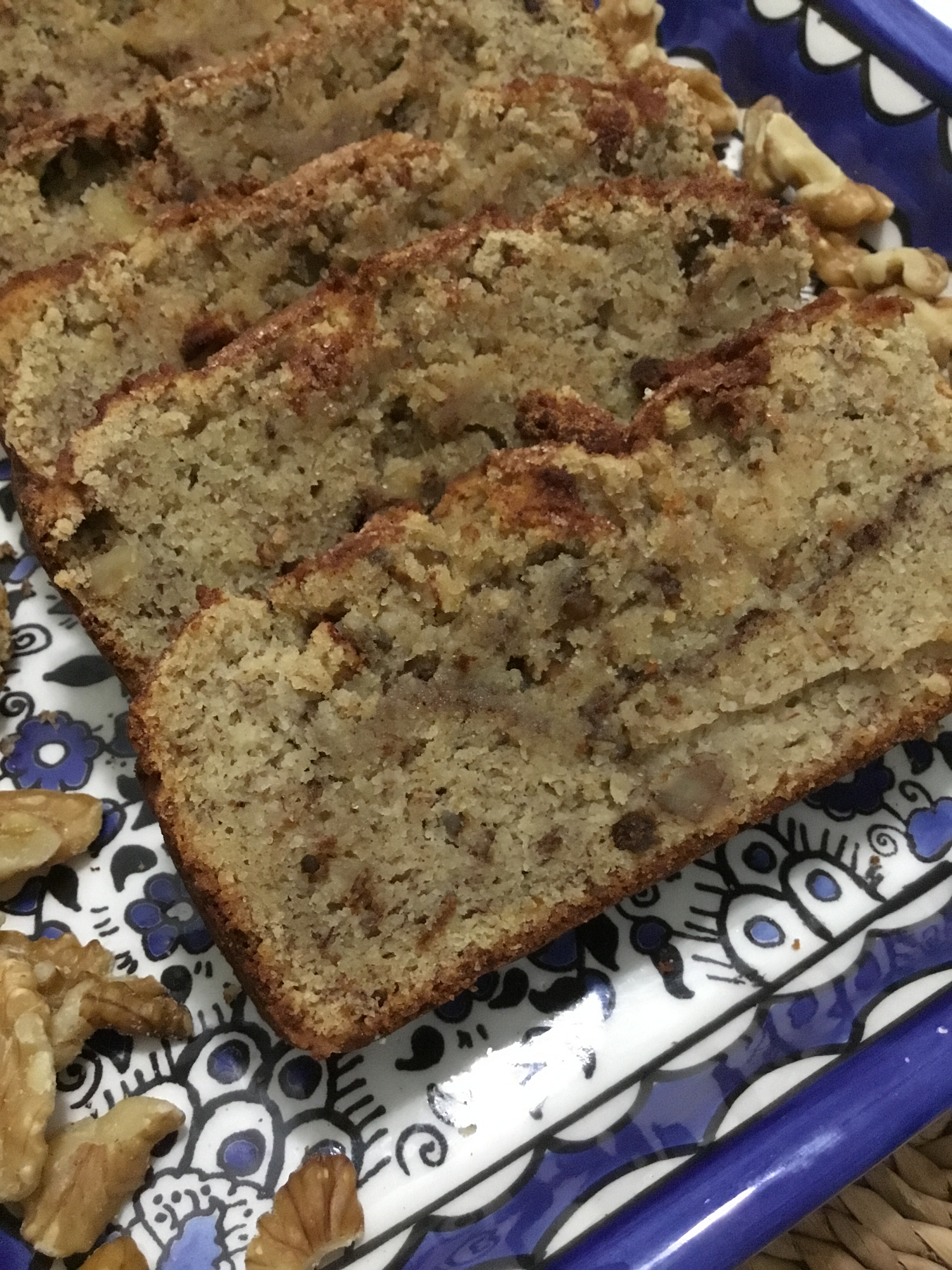 Moist Banana Bread - Sugar Free, Grain Free, & Dairy Free