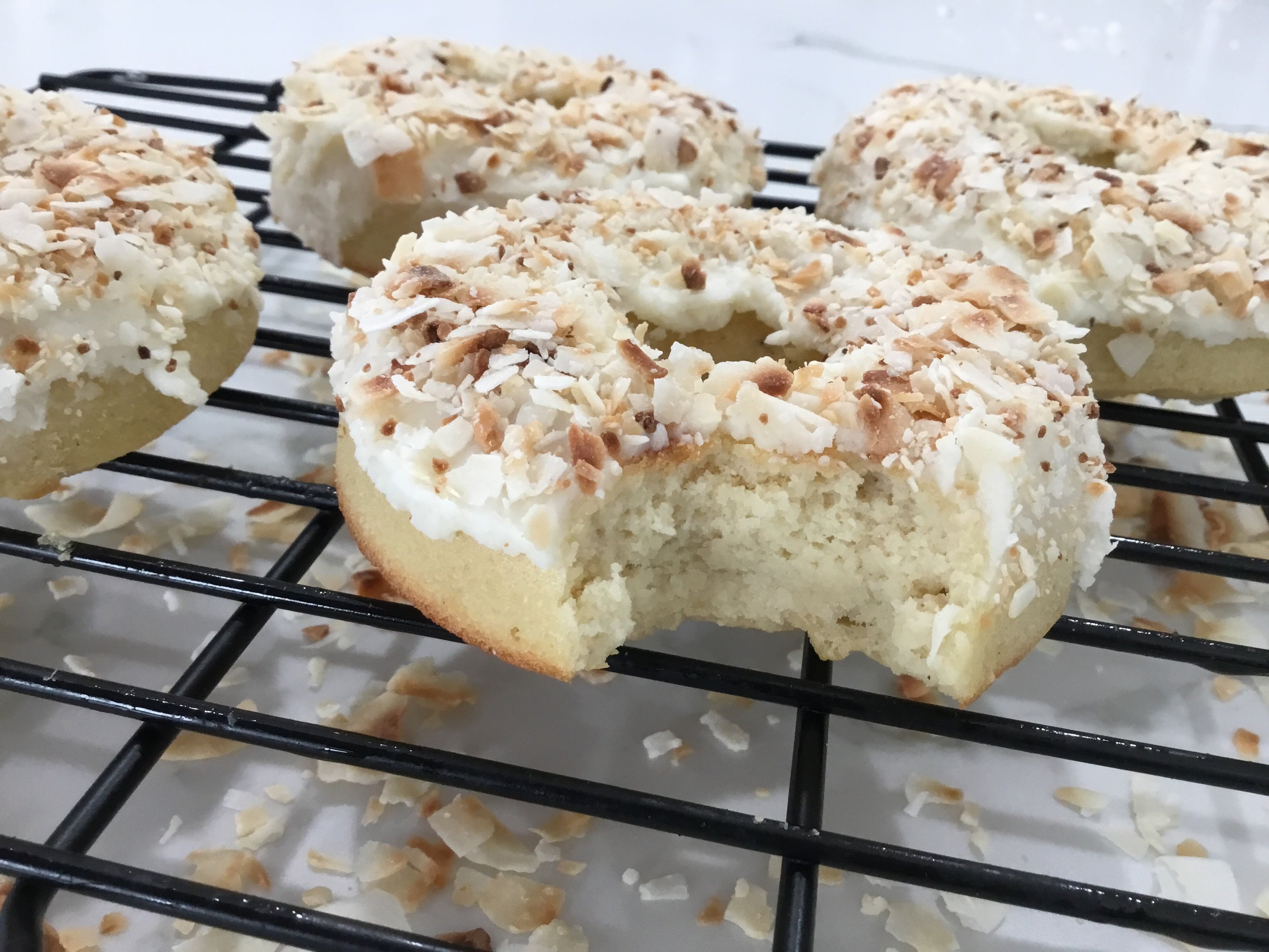 Keto Coconut Donuts
