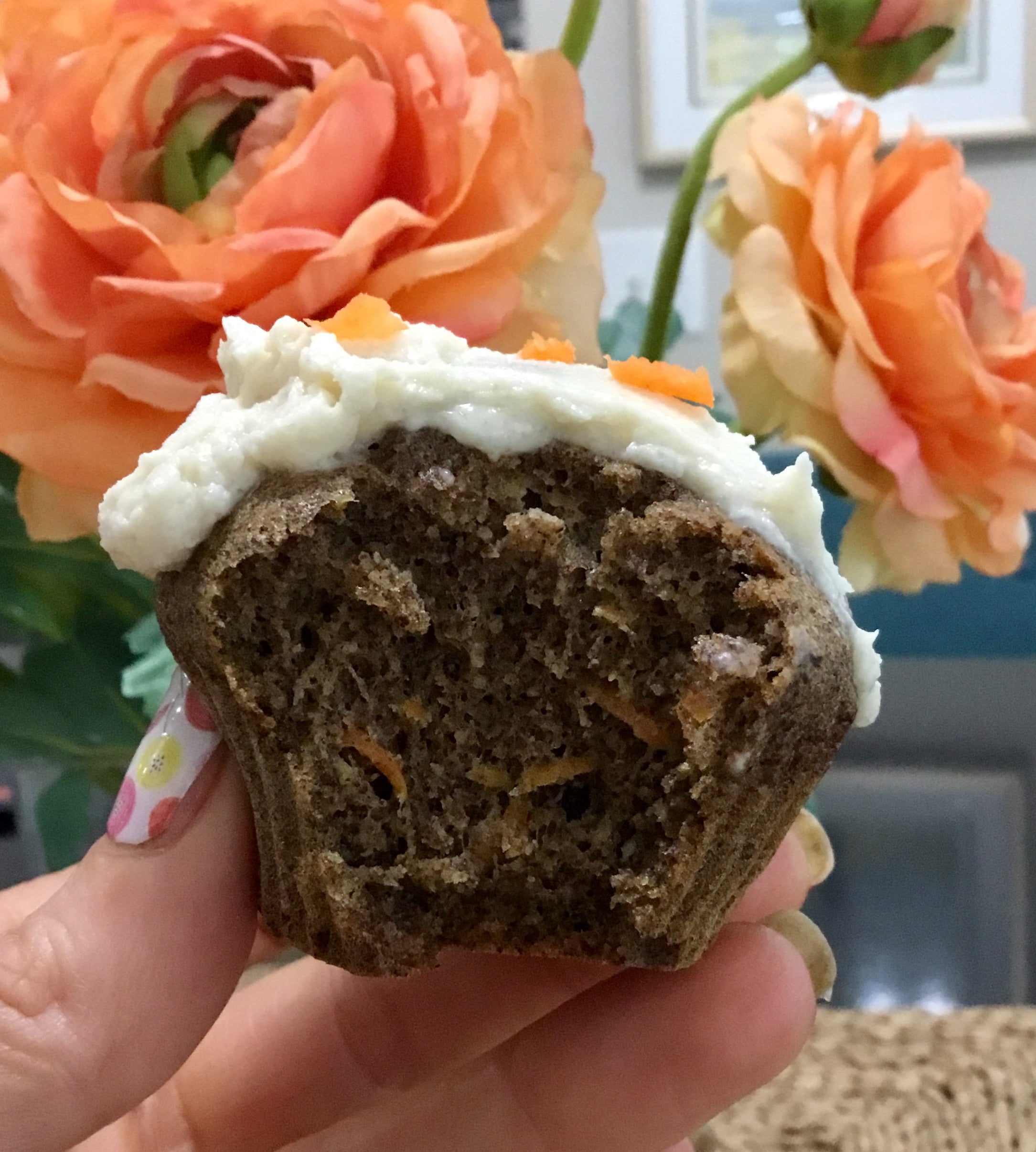 Keto Carrot Flax Muffins
