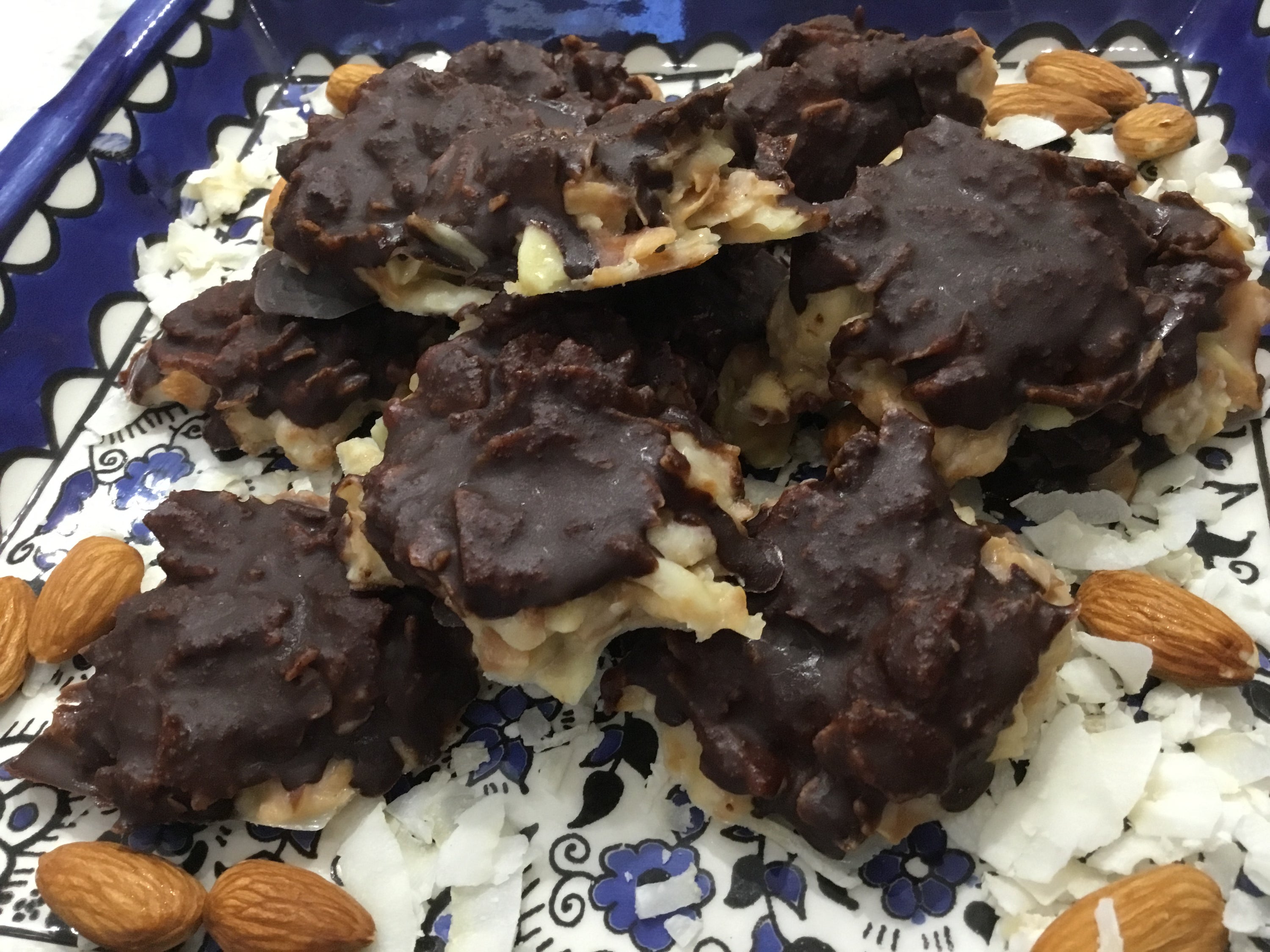 Mock Almond Joy Clusters-Keto & Sugar Free