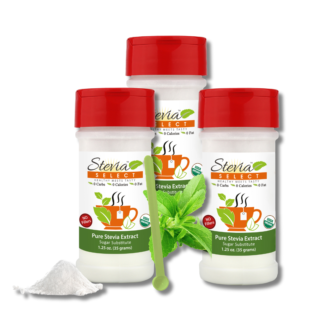Pure Stevia Bundle - (3 Pack) 1.25 oz