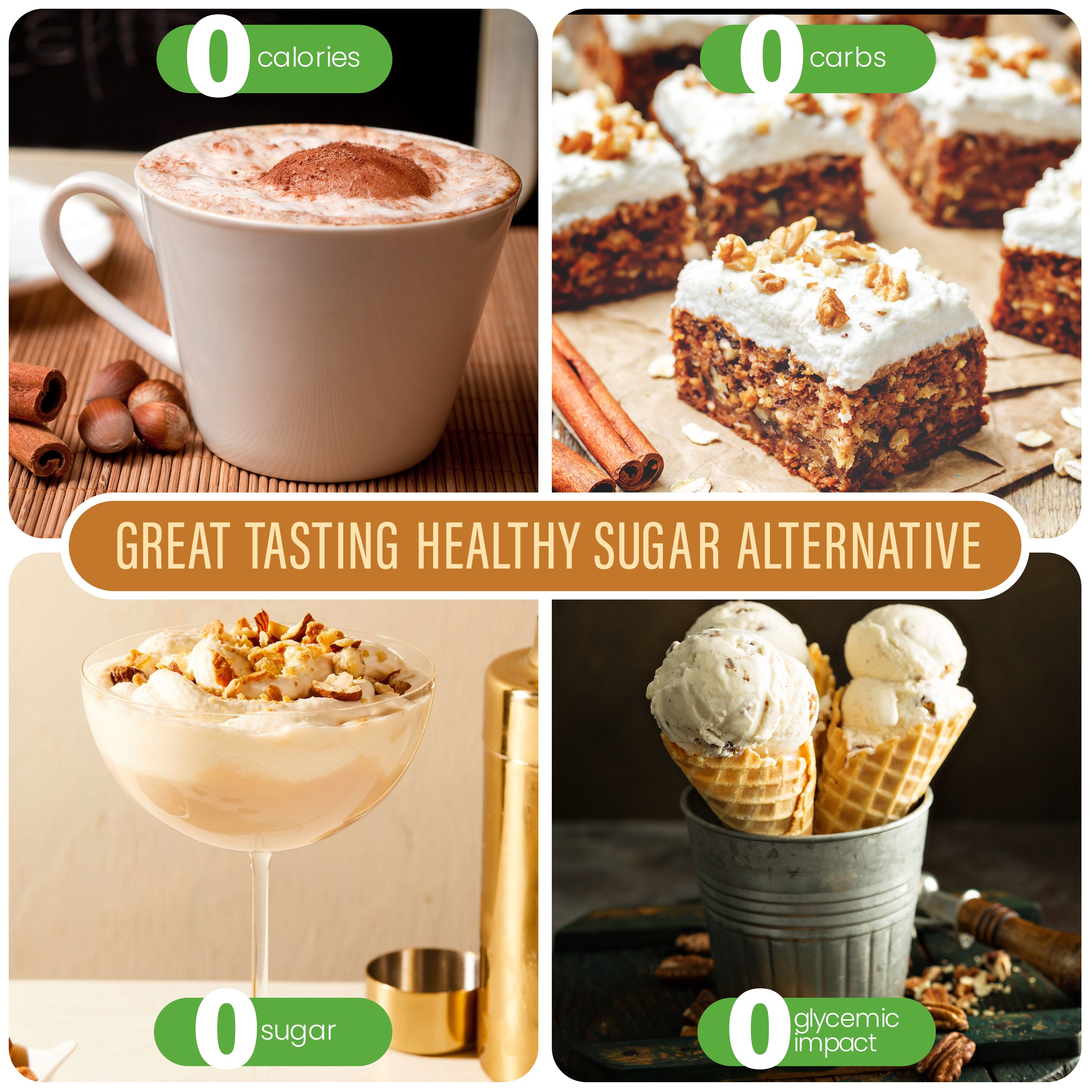 Stevia Liquid Hazelnut Keto Flavor Drops 2 oz - No Erythritol