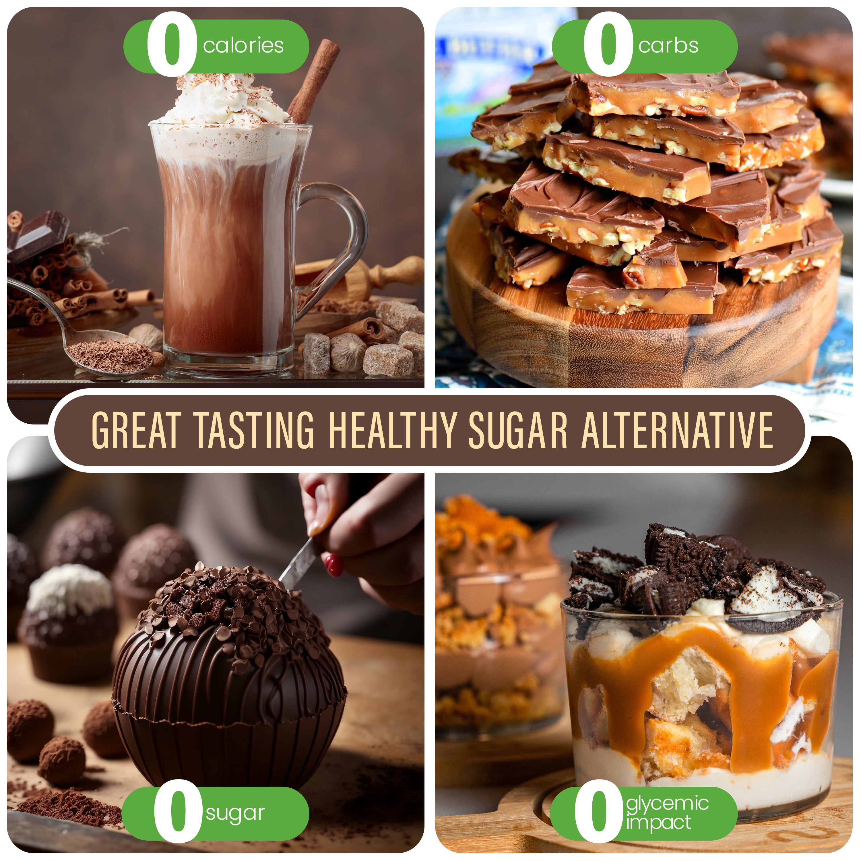 Stevia Liquid English Toffee Keto Flavor Drops 2 oz - No Erythritol