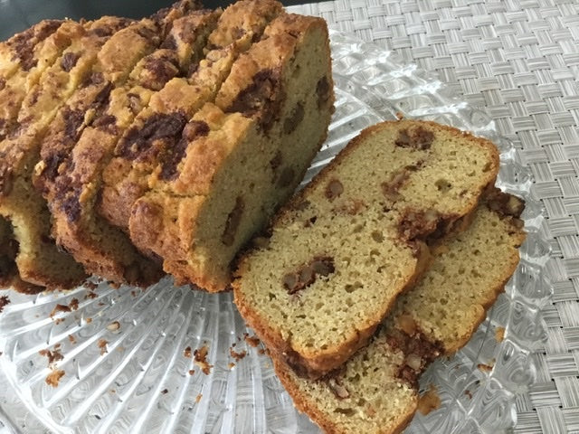 Cinnamon Walnut “Brown Sugar” Breakfast Loaf