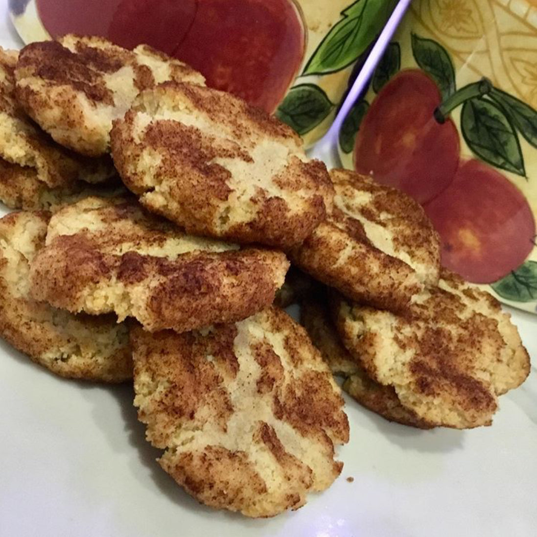 Snickerdoodle Cookies - Sugar Free - Low- Carb - Keto Friendly