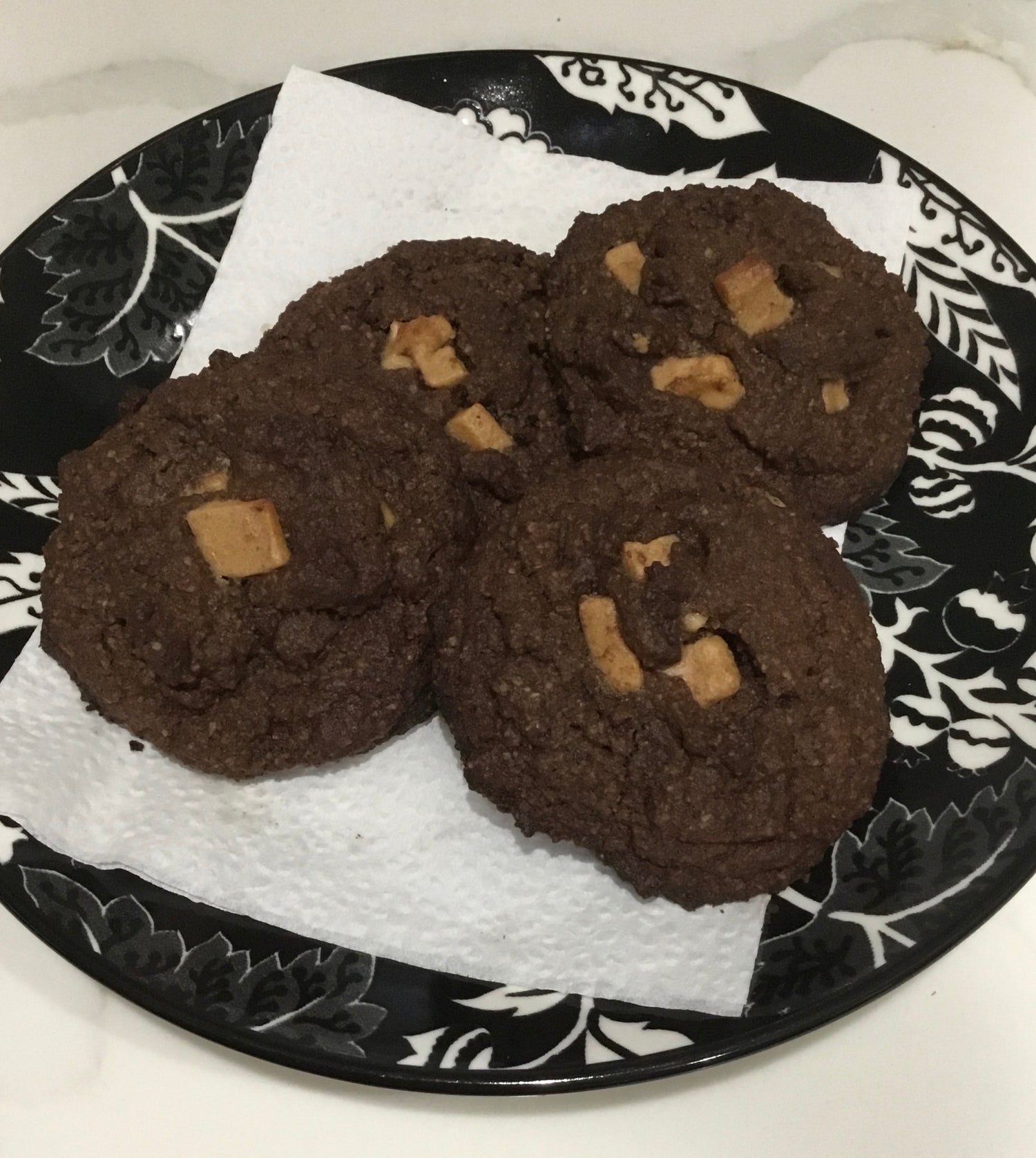 Chocolate Peanut Butter Chunk Cookie
