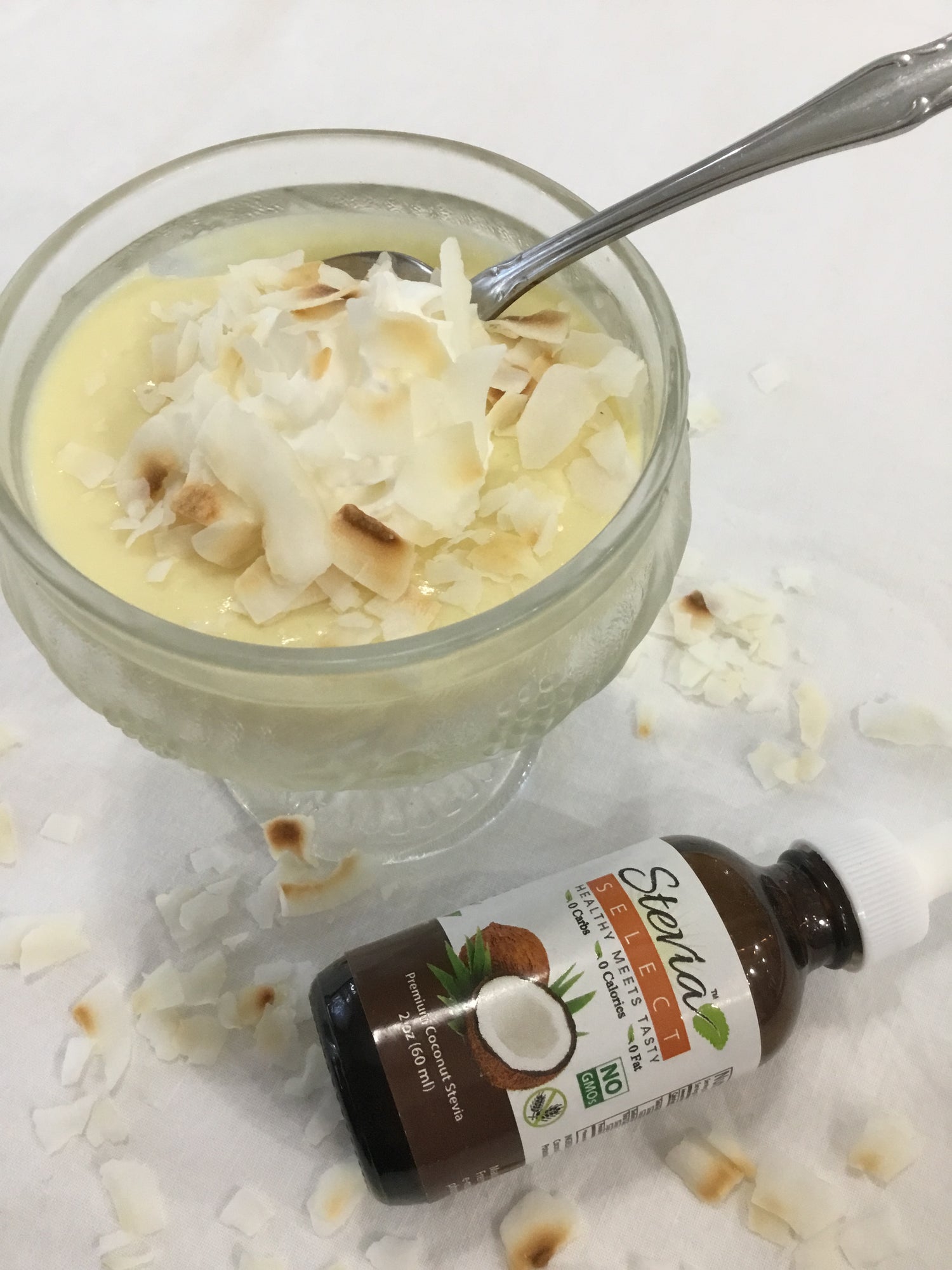 Coconut Cream Pudding - Dairy Free, Sugar Free, & Low-Carb