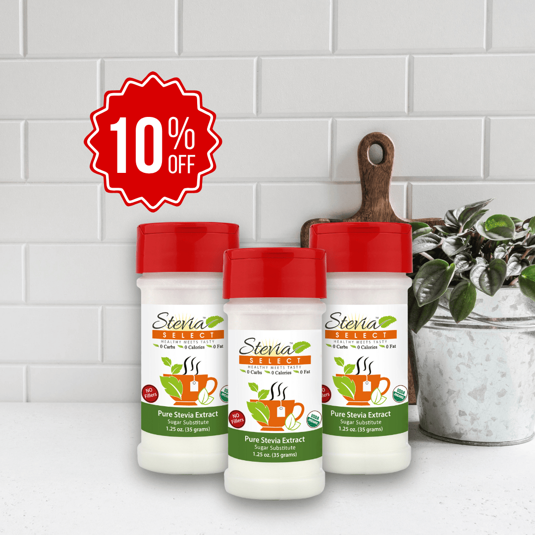 Pure Stevia Bundle - (3 Pack) 1.25 oz