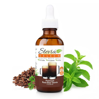 Stevia Liquid Root Beer Keto Flavor Drops  2 oz - No Erythritol