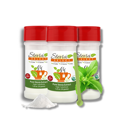 Pure Stevia Bundle - (3 Pack) 1.25 oz