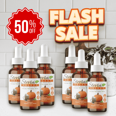 Stevia Pumpkin Spice – Buy 3 Get 3 Bundle (6 Bottles)