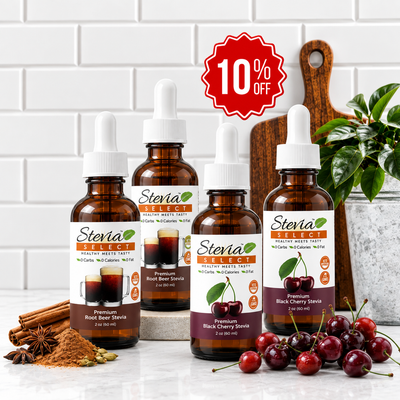 Dr. Smart Soda Bundle – Root Beer + Black Cherry (4 Pack, Zero Sugar)