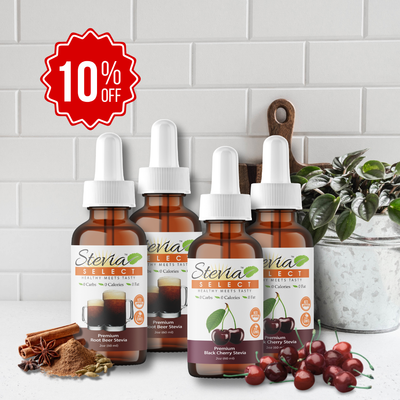 Dr. Smart Soda Bundle – Root Beer + Black Cherry (4 Pack, Zero Sugar)