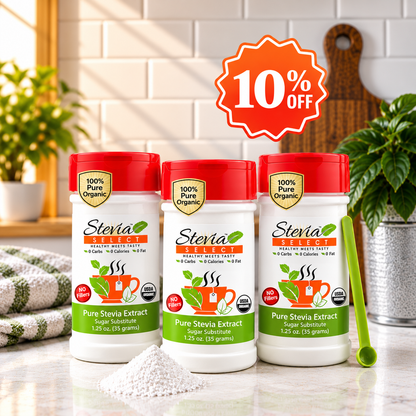 Pure Stevia Powder 3-Pack